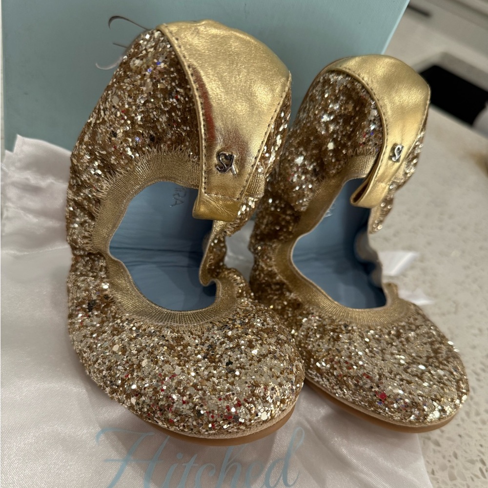 Yosi Samra Hitched Serena Foldable Ballet Flat